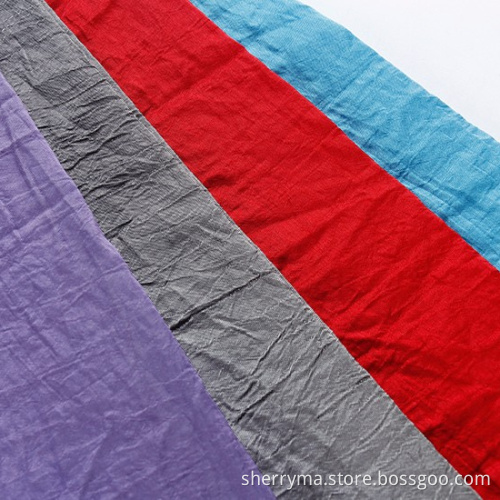 Good multi-purpose widely used crepe lining fabric
